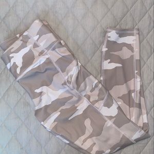 Athleta camo leggings
